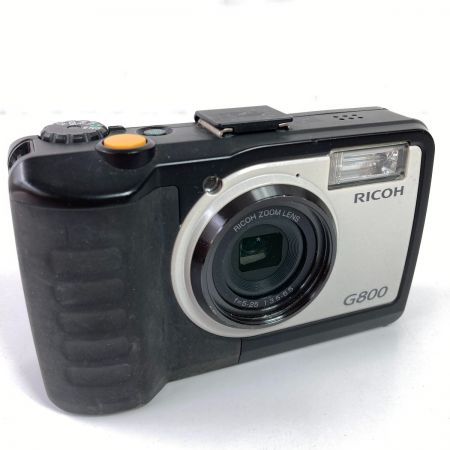  RICOH リコー コンパクトデジタルカメラ 1600万画素 バッテリ1個・充電器付属 (2) G800