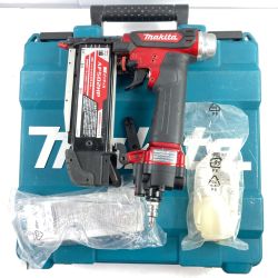 ＊＊ MAKITA マキタ 15~50mm 高圧ピンタッカ ケース付 ※トップキャップカバー欠品 AF502HP レッド×ブラック Bランク