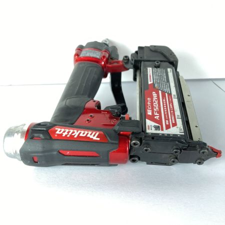  MAKITA マキタ 15~50mm 高圧ピンタッカ ケース付 ※トップキャップカバー欠品 AF502HP レッド×ブラック