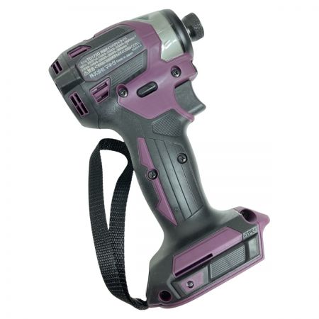  MAKITA マキタ 18V 充電式インパクトドライバ ケース付 （セットばらし品）※バッテリ・充電器なし  TD173D パープル