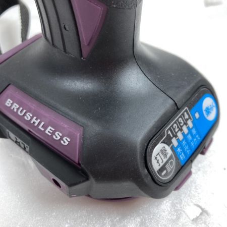  MAKITA マキタ 18V 充電式インパクトドライバ ケース付 （セットばらし品）※バッテリ・充電器なし  TD173D パープル