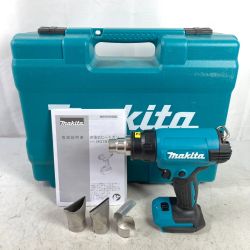 ＊＊ MAKITA マキタ 18V 充電式ヒートガン ケース付  ※バッテリ・充電器なし HG181D ブルー Aランク