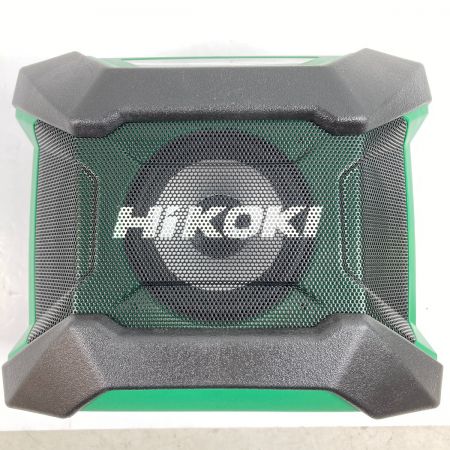  HiKOKI ハイコーキ バッテリー式ラジオ ACアダプタ付 ※バッテリ・充電器なし UR18DA グリーン