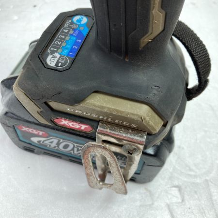  MAKITA マキタ 40Vmax 充電式インパクトドライバ  （バッテリ1個・充電器・ケース付） TD002G オリーブ