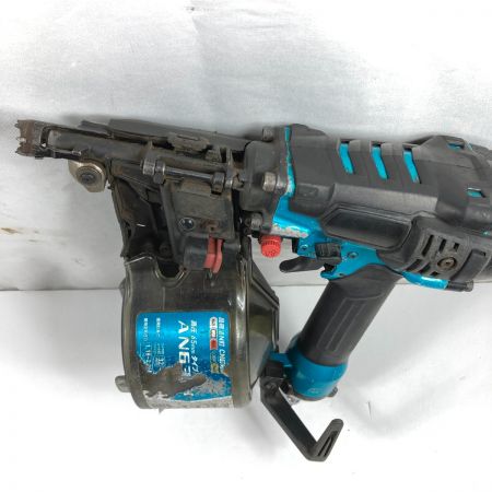 MAKITA マキタ 65mm 高圧エア釘打 ケース付 AN633HM ブルー
