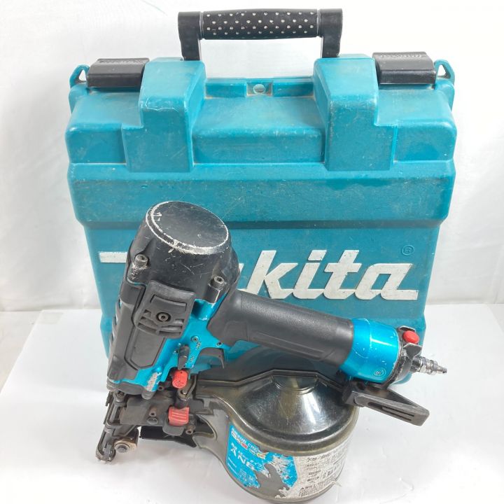 MAKITA マキタ 65mm 高圧エア釘打 ケース付 AN633HM ブルー｜中古  