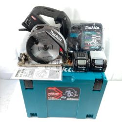 ＊＊ MAKITA マキタ 40vMAX 充電マルノコ (バッテリ2個・充電器・ケース付） HS001G ブラック Bランク