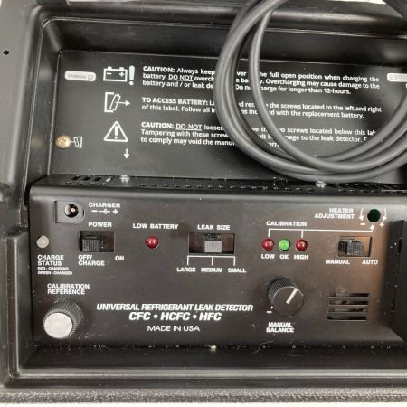  BACHARACH 冷媒リークディテクタ 冷媒漏れ検知器 ※通電確認済 （ケース付属） H-10PRO ブラック