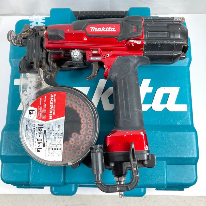 MAKITA マキタ 32mm 高圧エアビス打ち機 ケース付 AR320HR レッド｜中古｜なんでもリサイクルビッグバン