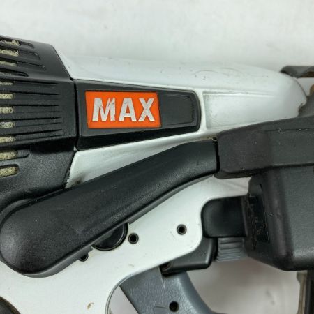  MAX マックス 50mm 高圧釘打ち機 エアネイラ ケース付 ※ボディ再塗装品 HN-50S1(D) ホワイト×ブラック