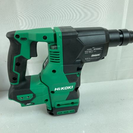  HiKOKI ハイコーキ 36V コードレスハンマドリル SDS+シャンク(バッテリ2個・充電器・ケース付） DH3628DA グリーン