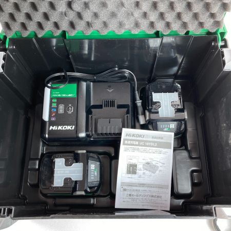  HiKOKI ハイコーキ 36V コードレスハンマドリル SDS+シャンク(バッテリ2個・充電器・ケース付） DH3628DA グリーン