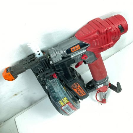  MAX マックス 25~41mm 高圧ねじ打ち機 ターボドライバ ケース付 HV-R41G4 レッド