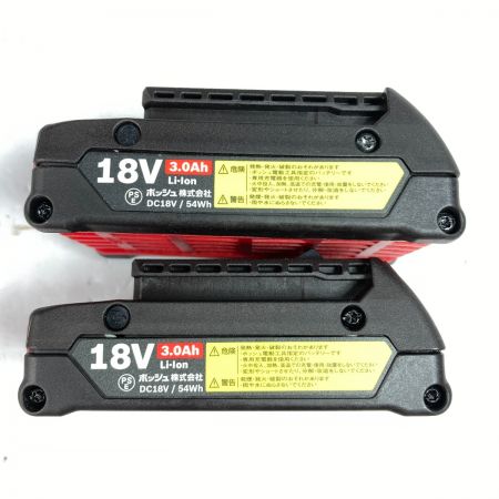  BOSCH ボッシュ 18V コードレスインパクトドライバ  (バッテリ2個・充電器・ケース付） GDX18V-200C3 ネイビー