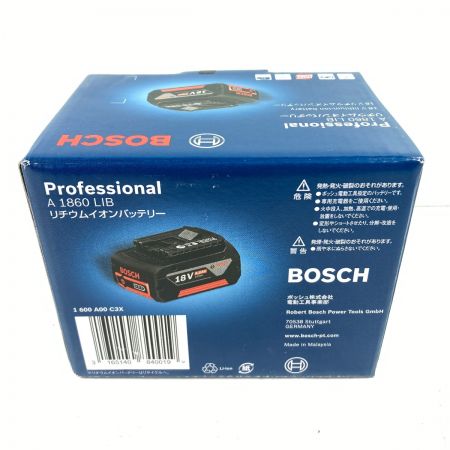  BOSCH ボッシュ 18V/6.0Ah 純正リチウムイオンバッテリ ※PSEマークあり (3) A1860LIB ブラック