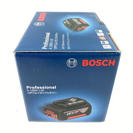  BOSCH ボッシュ 18V/6.0Ah 純正リチウムイオンバッテリ ※PSEマークあり (3) A1860LIB ブラック