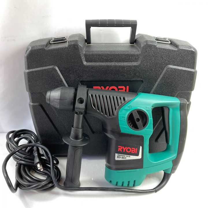 中古】 RYOBI リョービ ハンマドリル コード式 ケース付 ED-301 ...