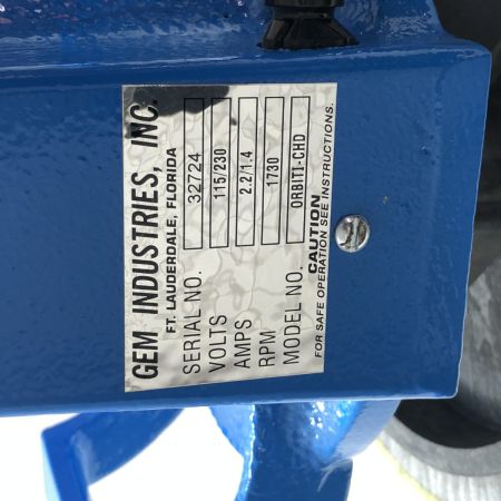 ポリッシャー ORBITI-CHD