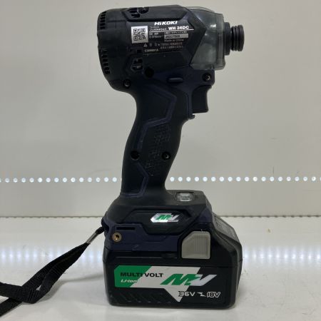 ЗЗ HiKOKI ハイコーキ 36v インパクトドライバ バッテリーx2 充電器 ケース付 WH36DC ディープオーシャンブルー