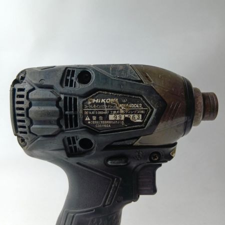 HiKOKI ハイコーキ インパクトドライバ WH14DDL2 2LYPK ブラック 充電器・充電池2個・ケース付 コードレス式 14.4v 6.0Ah