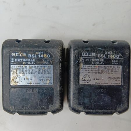 HiKOKI ハイコーキ インパクトドライバ WH14DDL2 2LYPK ブラック 充電器・充電池2個・ケース付 コードレス式 14.4v 6.0Ah