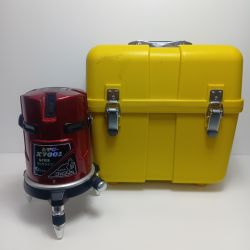 LTC レーザー墨出し器　ACアダプター・ケース付 赤色レーザー X700323 使用感有 LTC-X7001 レッド Bランク