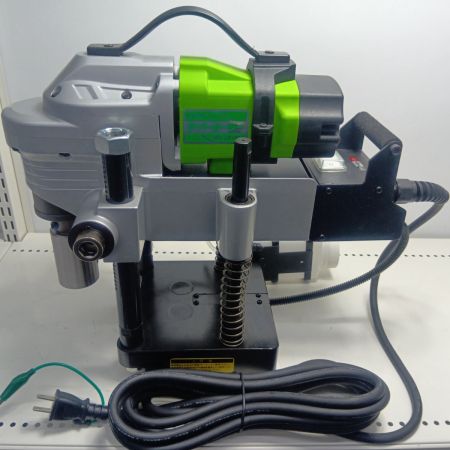 IKURA SEIKI CO.,LTD. 育良精機 磁器ボール盤 取説・ケース付き コード式 100v 17189 使用感有 ISK-LB100S ブラック×グリーン