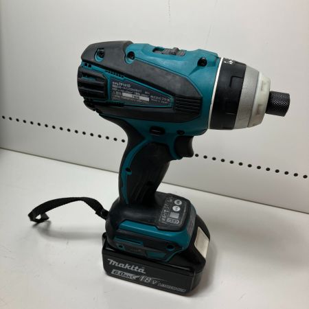 ЗЗ MAKITA マキタ 18v インパクトドライバ バッテリーｘ２ 充電器 ケース付 TP141DRGX ブルー
