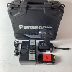 Panasonic パナソニック インパクトドライバ EZ75A7 ブラック 充電器・充電池2個・ケース付 コードレス式 14.4/18v Cランク