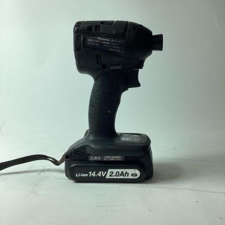 Panasonic パナソニック インパクトドライバ EZ75A7 ブラック 充電器・充電池2個・ケース付 コードレス式 14.4/18v
