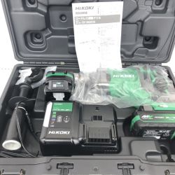 ДД HiKOKI ハイコーキ  振動ドリル　未使用品(S) 充電器・充電池2個・ケース付 コードレス式 20mm DV3620DA グリーン Sランク