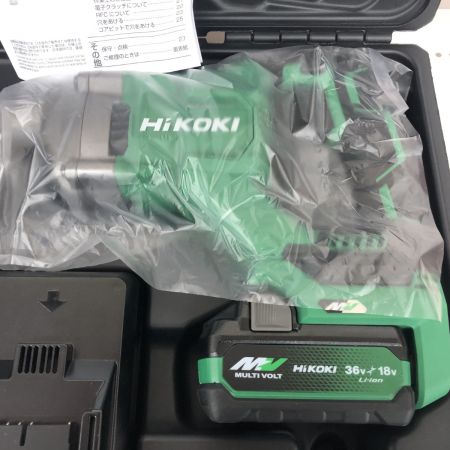 ДД HiKOKI ハイコーキ  振動ドリル　未使用品(S) 充電器・充電池2個・ケース付 コードレス式 20mm DV3620DA 2XPZ グリーン