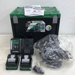 ДД HiKOKI ハイコーキ コードレス丸のこ C3605DA SK 2XPBSZ ブラック 充電器・充電池2個・ケース付 Sランク