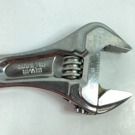  Snap-on スナップオン モンキーレンチ アジャスタブルレンチ 8in/203mm FADH8B シルバー×レッド