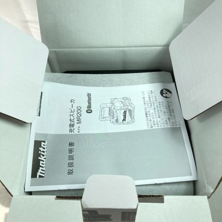  MAKITA マキタ 10.8V~18V 充電式スピーカー Bluetooth ※バッテリ・充電器なし MR200B ブラック