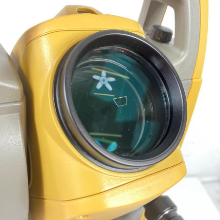  TOPCON トータルステーション (バッテリ2個・充電器・ケース付）※2022/6/7 校正済 ES-107F イエロー