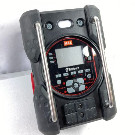  MAX マックス 14.4V 充電式ラジオ タフディオ Bluetooth対応 本体のみ ※バッテリ・充電器なし AJ-RD431 ブラック