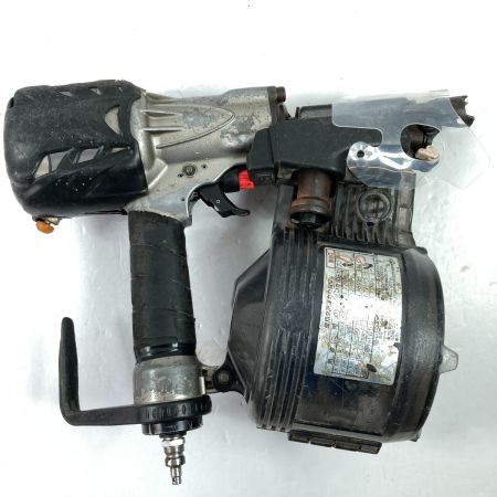  HITACHI 日立 90mm 高圧ロール釘打ち機 ケース付 NV90HMC シルバー