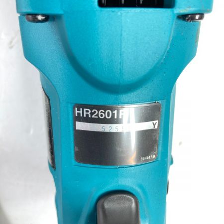  MAKITA マキタ 26mm SDS-プラス ハンマドリル コード式 ケース付 HR2601F ブルー