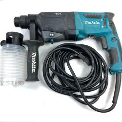 ＊＊ MAKITA マキタ 26mm ハンマドリル SDSプラス コード式 本体のみ ダストカップ付 HR2601F ブルー Bランク