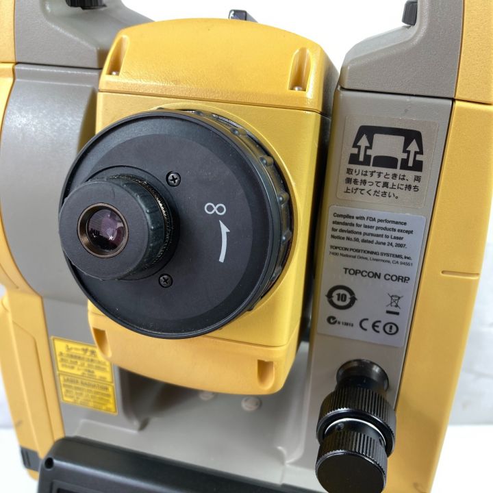 TOPCON トータルステーション バッテリ1個・充電器・ケース付 通電チェック済み ※未校正 ES-105F  オレンジ｜中古｜なんでもリサイクルビッグバン