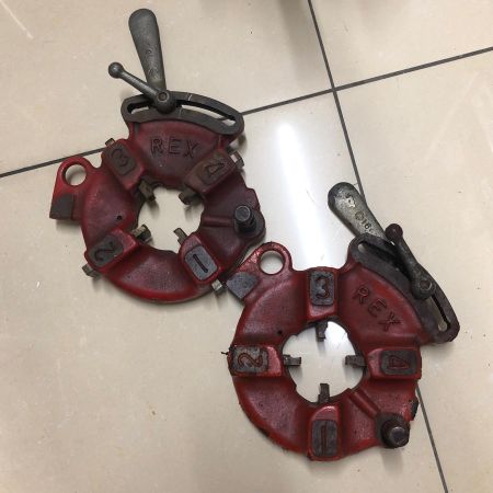 REXXAM レクザム ネジ切り機 50ADX レッド