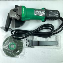 ＊＊ HiKOKI ハイコーキ 125mm ディスクグラインダー コード式 G13S6 グリーン Sランク