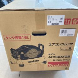 ＊＊ MAKITA マキタ エアコンプレッサー 16L（高圧2口・常圧2口） AC500XGB ブラック Nランク