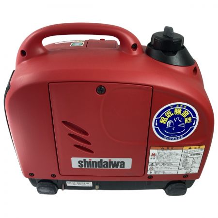  shindaiwa 新ダイワ インバーター発電機 4サイクル 0.9kVA 50/60Hz  iEG900M レッド