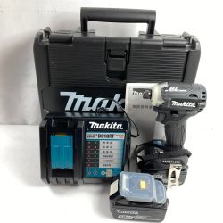 ＊＊ MAKITA マキタ 18V 充電式インパクトドライバ  (バッテリ2個・充電器・ケース付)  TD171DRGX ブラック Aランク