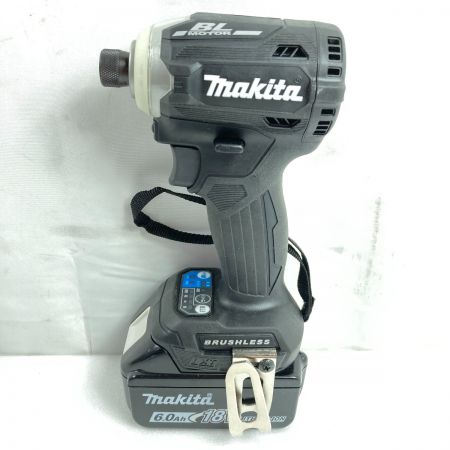  MAKITA マキタ 18V 充電式インパクトドライバ  (バッテリ2個・充電器・ケース付)  TD171DRGX ブラック
