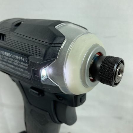  MAKITA マキタ 18V 充電式インパクトドライバ  (バッテリ2個・充電器・ケース付)  TD171DRGX ブラック