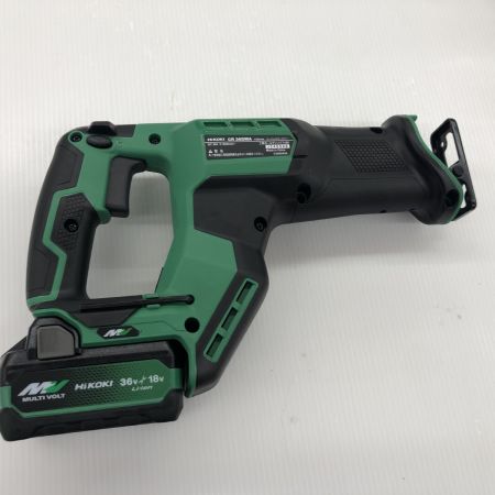 ДД HiKOKI ハイコーキ セーバーソー グリーン 未使用品(S) 充電池1個・ケース付 コードレス式 36v CR36DMA グリーン