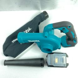 ＊＊ MAKITA マキタ 18V 充電式ブロワ バッテリ1個付属 ※充電器なし UB185D ブルー Aランク